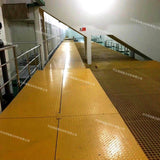 Fiberglass patterned cover plate