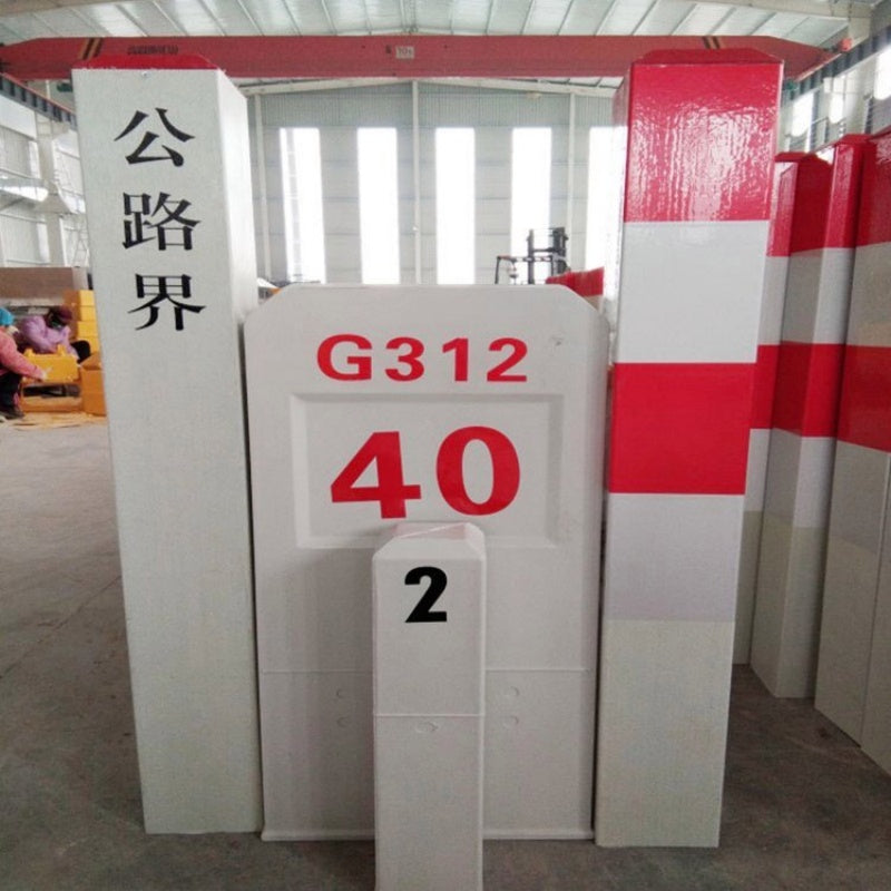 Wholesale plastic steel and fiberglass sign posts